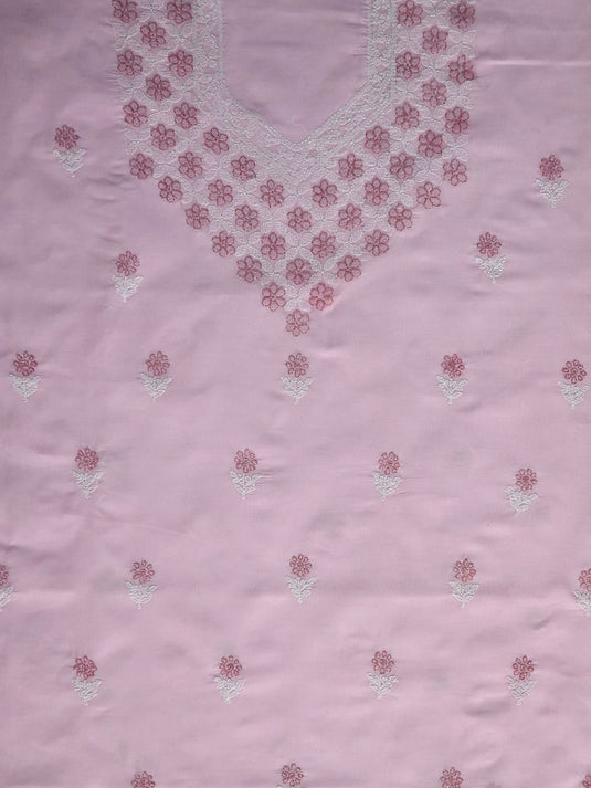 Embroidered Unstitched Dress Material