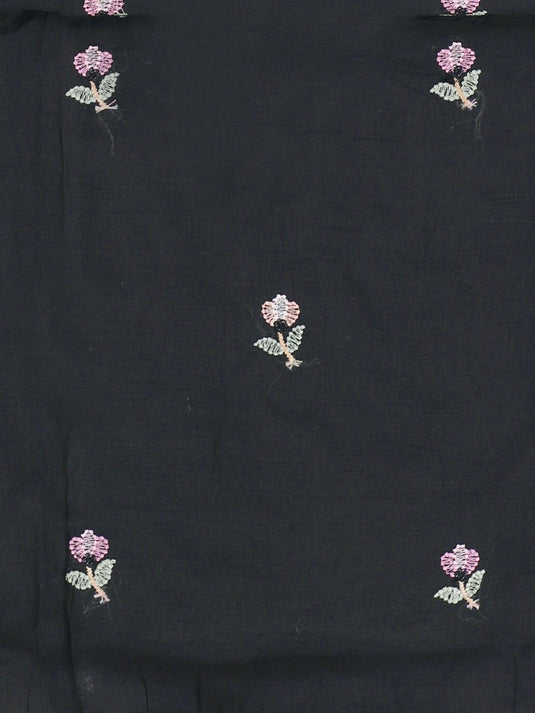 Floral Embroidered Unstitched Dress Material