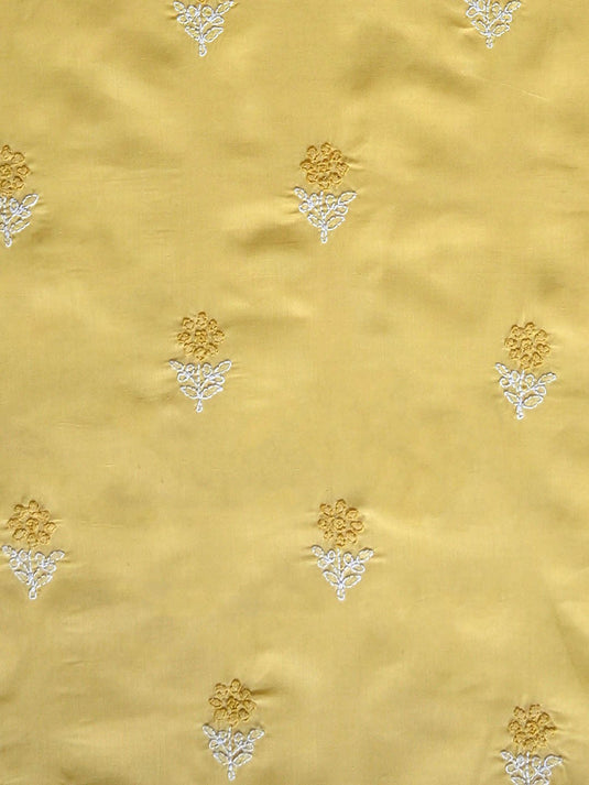 Embroidered Unstitched Dress Material