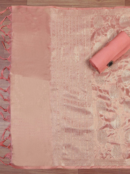 Embroidered Unstitched Dress Material